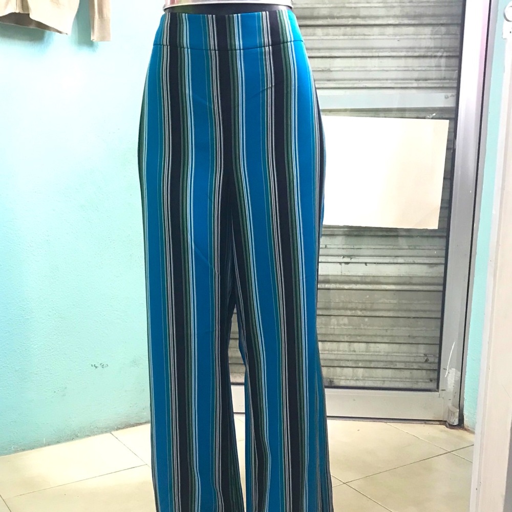 INC International striped pants size 16 wide leg